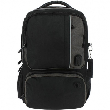 Totto Forcall Backpack for Laptop up to 14 & quot; Black / Gray