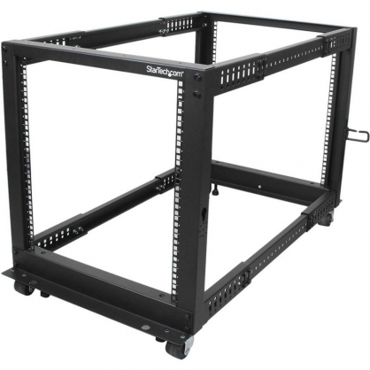 Startech Rack de Marco Abierto con Profundidad Ajustable