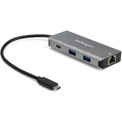 Startech HB31C2A1CGB Hub USB-C a RJ-45/2x USB-A/1x USB-C 10Gbps