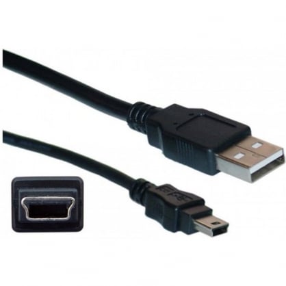 Cable USB 2.0 a Mini USB 3m M/M