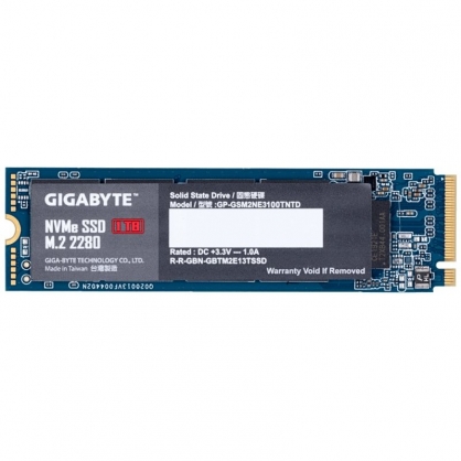 Gigabyte GP-GSM2NE3100TNTD 1TB SSD M.2 2280 PCIe 3.0 x4 NVMe