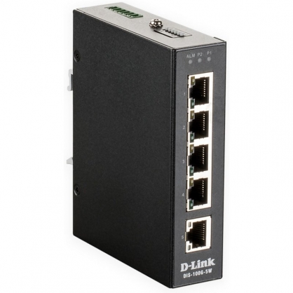 D-Link DIS-100G-5W Switch Industrial No Gestionable 5 Puertos Gigabit