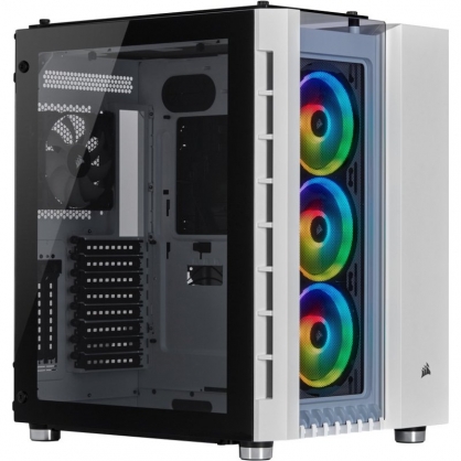 Corsair Crystal 680X RGB Cristal Templado USB 3.0 Blanca