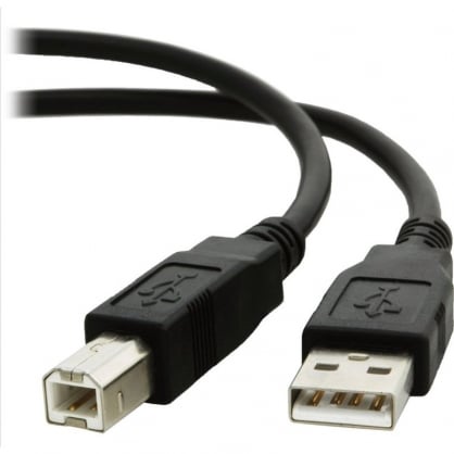 Cable USB 2.0 AM/BM 3m Negro