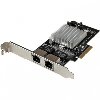 StarTech ST2000SPEXI Adaptador Tarjeta PCIe a 2 Puertos RJ-45