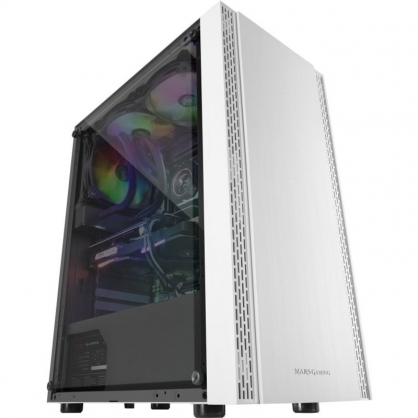 Mars Gaming MCN USB 3.0 con Ventana Blanca