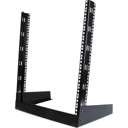 StarTech RK12OD Armario Rack Abierto de Sobremesa 19" 12U Negro