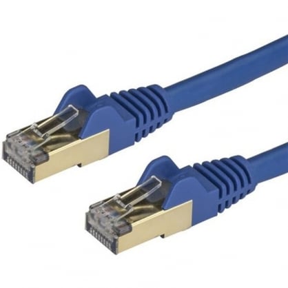 StarTech Network Cable Snagless Cat 6A 1m Blue