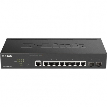 D-Link DGS-2000-10 Switch 8 Puertos Gigabit + 2 SFP