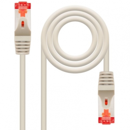 Nanocable Cable de Red RJ45 S/FTP Cat6 20m Gris