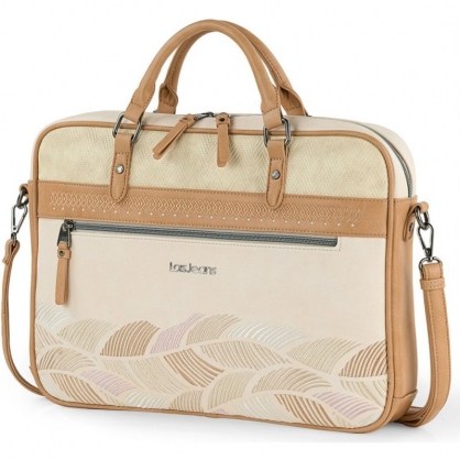 Lois Galatea Laptop Briefcase up to 15.6 & quot; Beige