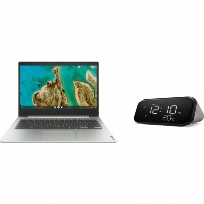 Lenovo Chromebook IdeaPad 3 CB 14IGL05 Intel Celeron N4020/4GB/64GB eMMC/14" + Lenovo Smart Clock Essential